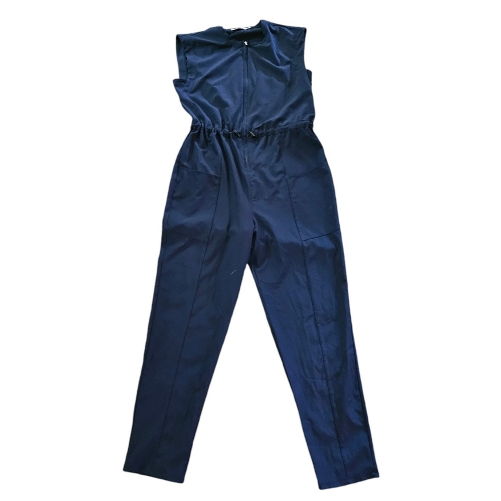 Sincerely Jules Sleeveless Jumpsuit Navy Size S